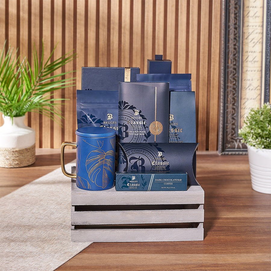 Indulge in the ultimate chocolate experience with our All Things Chocolate Gift Basket - Chicago Delivery