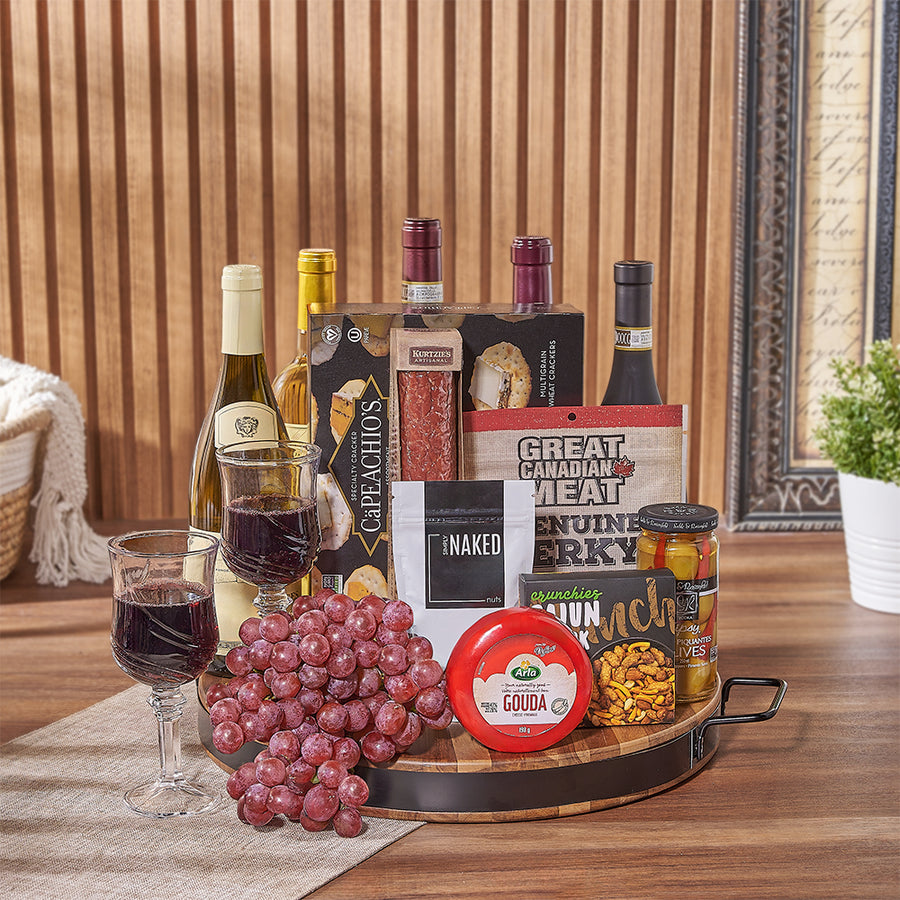 Indulge in luxury with our Beaconsfield Deluxe Wine Gift!  Chicago delivery