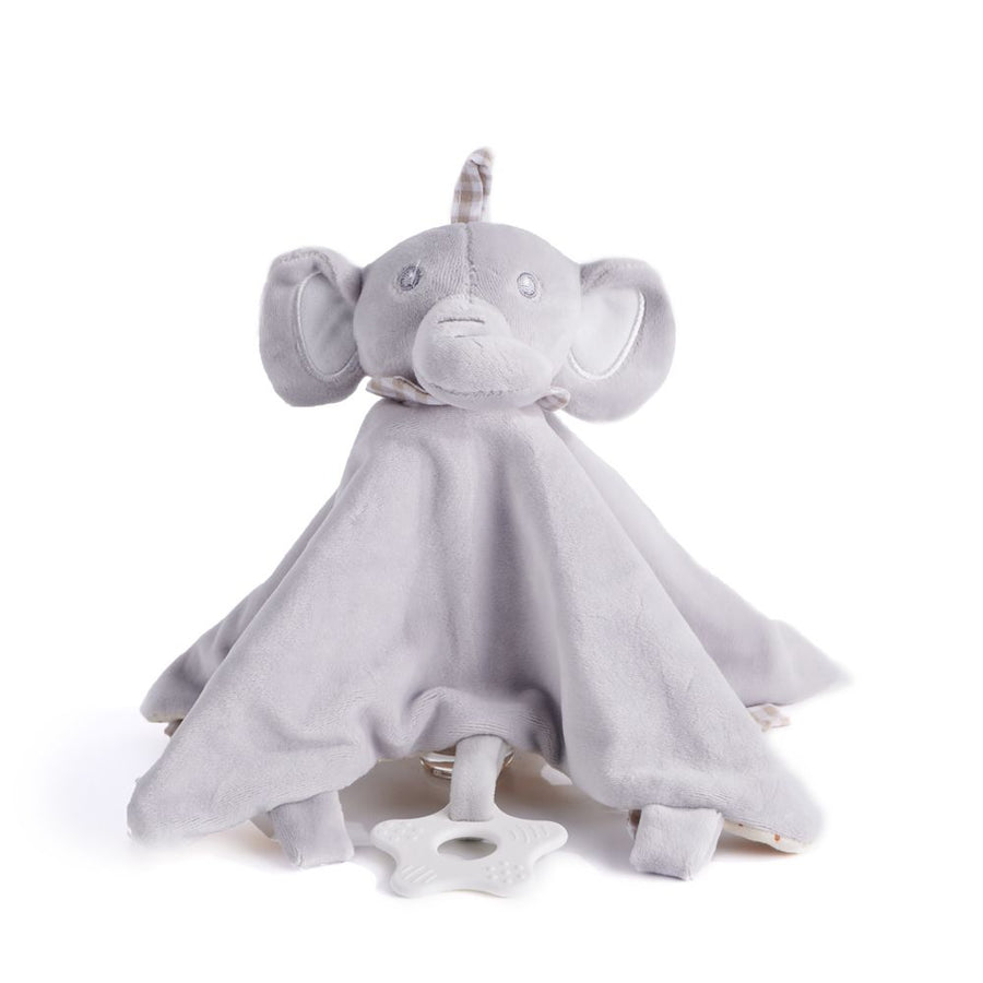 Grey Plush Elephant Blanket from Chicago Baskets - Plush Gift - Chicago Delivery
