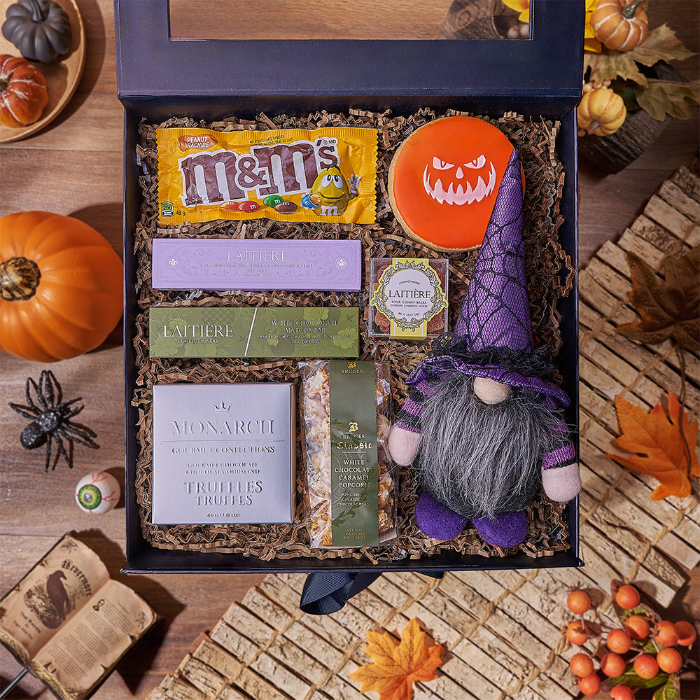 Halloween Wizard Snack Box – how the gift is presented