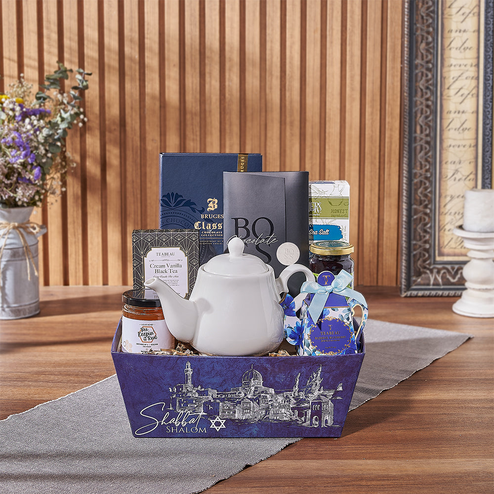 The Cozy Kosher Tea &amp; Chocolate Gift Tray is a surefire delight - Chicago Delivery