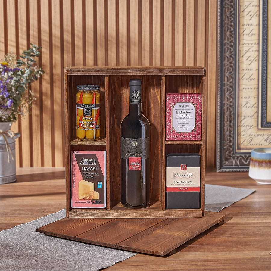 The Deluxe Kosher Wine Box makes any occasion sweeter, Chicago basket - Chicago delivery