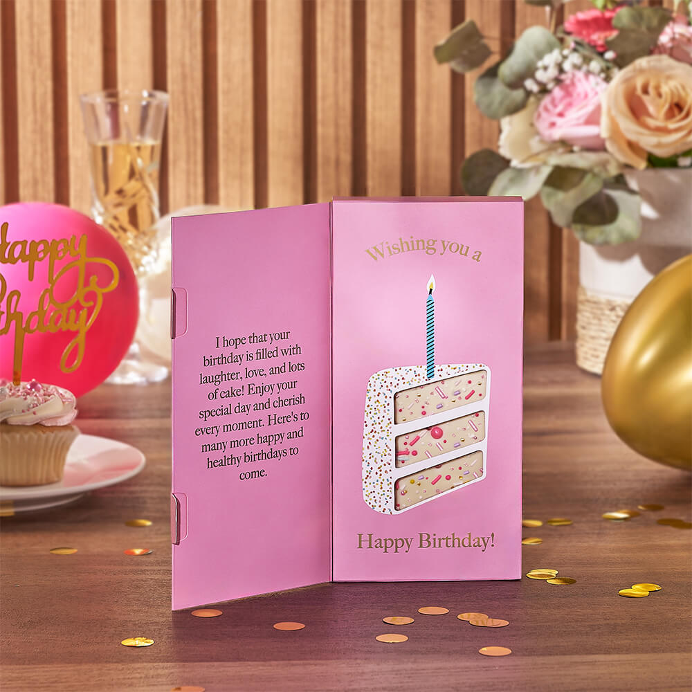 Birthday Bed Tray Gift Basket – how the gift is presented
