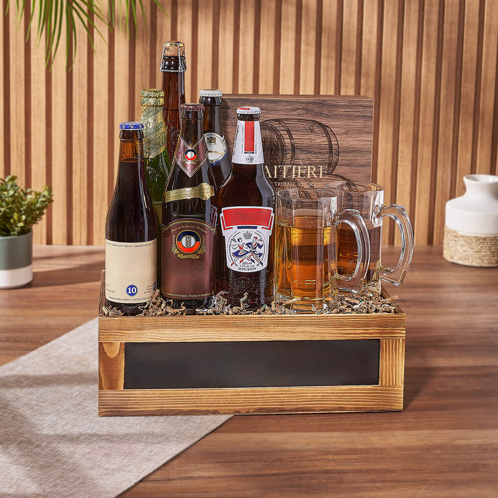Oktoberfest Gift Baskets - Classic Specialty Beer Gift Set, beer gifts, beer, chocolate