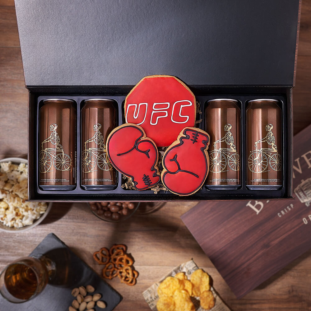 Craft Beer &amp; Boxing Gift Box, beer gift, beer, sports gift, sports, boxing gift, boxing, Chicago delivery