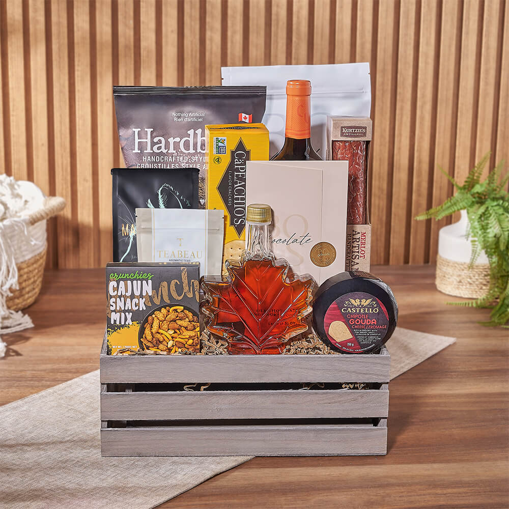 Crunch &amp; Flavor Gourmet Feast from Chicago Baskets - Gourmet Gift Basket - Chicago Delivery