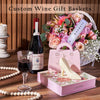 Custom Wine Gift Baskets from Chicago Baskets - Wine Gift Set - Chicago Delivery.