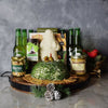 Deluxe Holiday Beer & Cheese Ball Gift Basket from Chicago Baskets - Chicago Delivery