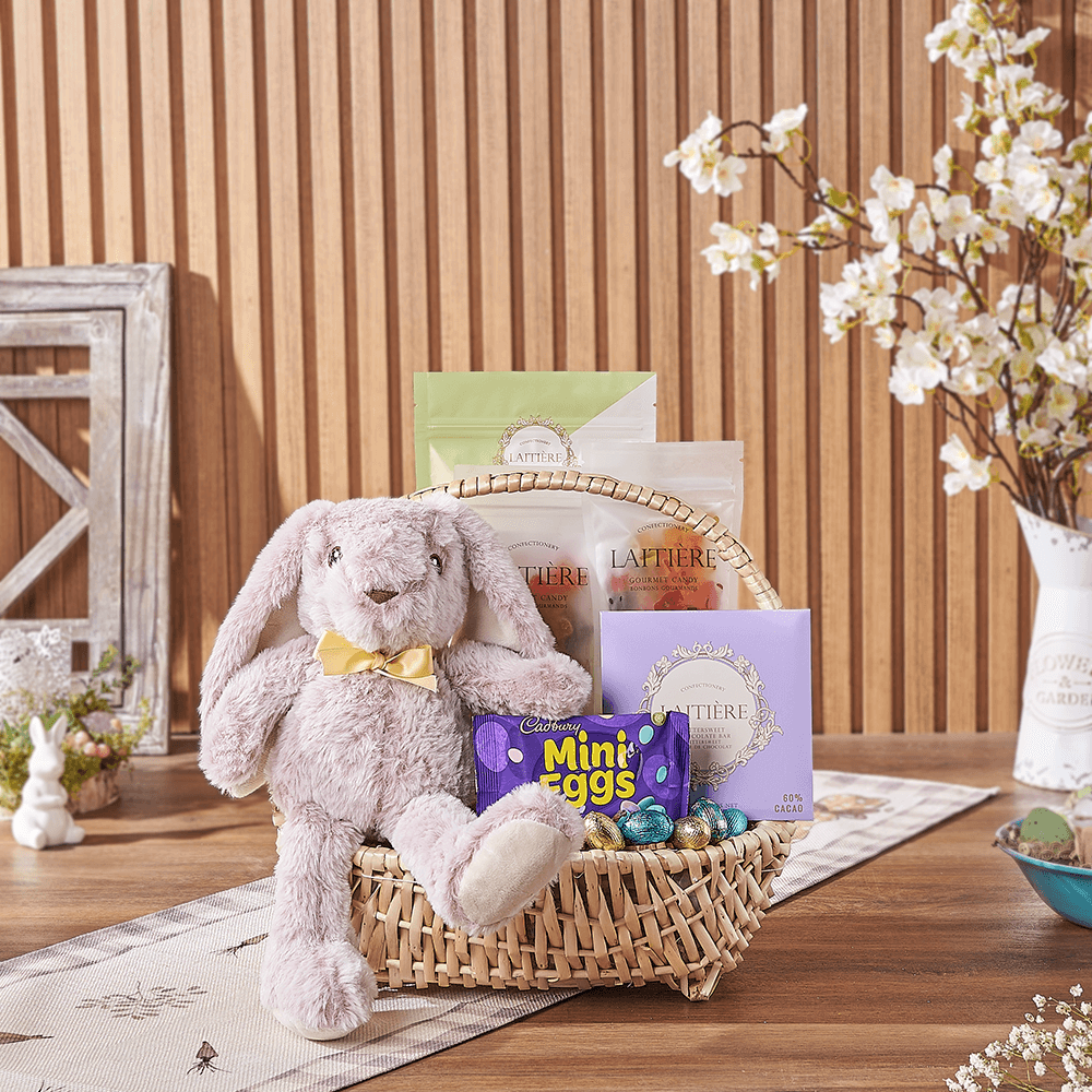 Easter Candy &amp; Treat Basket, easter gift, easter, chocolate gift, chocolate, candy gift, candy, Chicago delivery