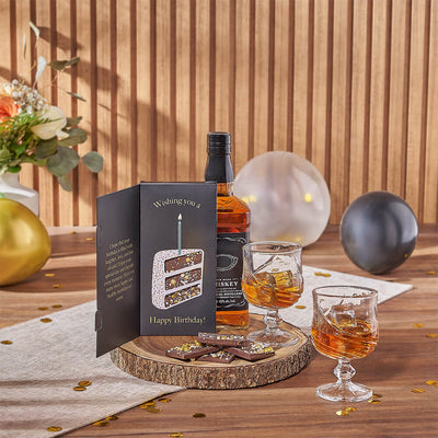 Exceptional Birthday Spirits Gift Set, liquor gift, liquor, birthday gift, birthday, Chicago delivery