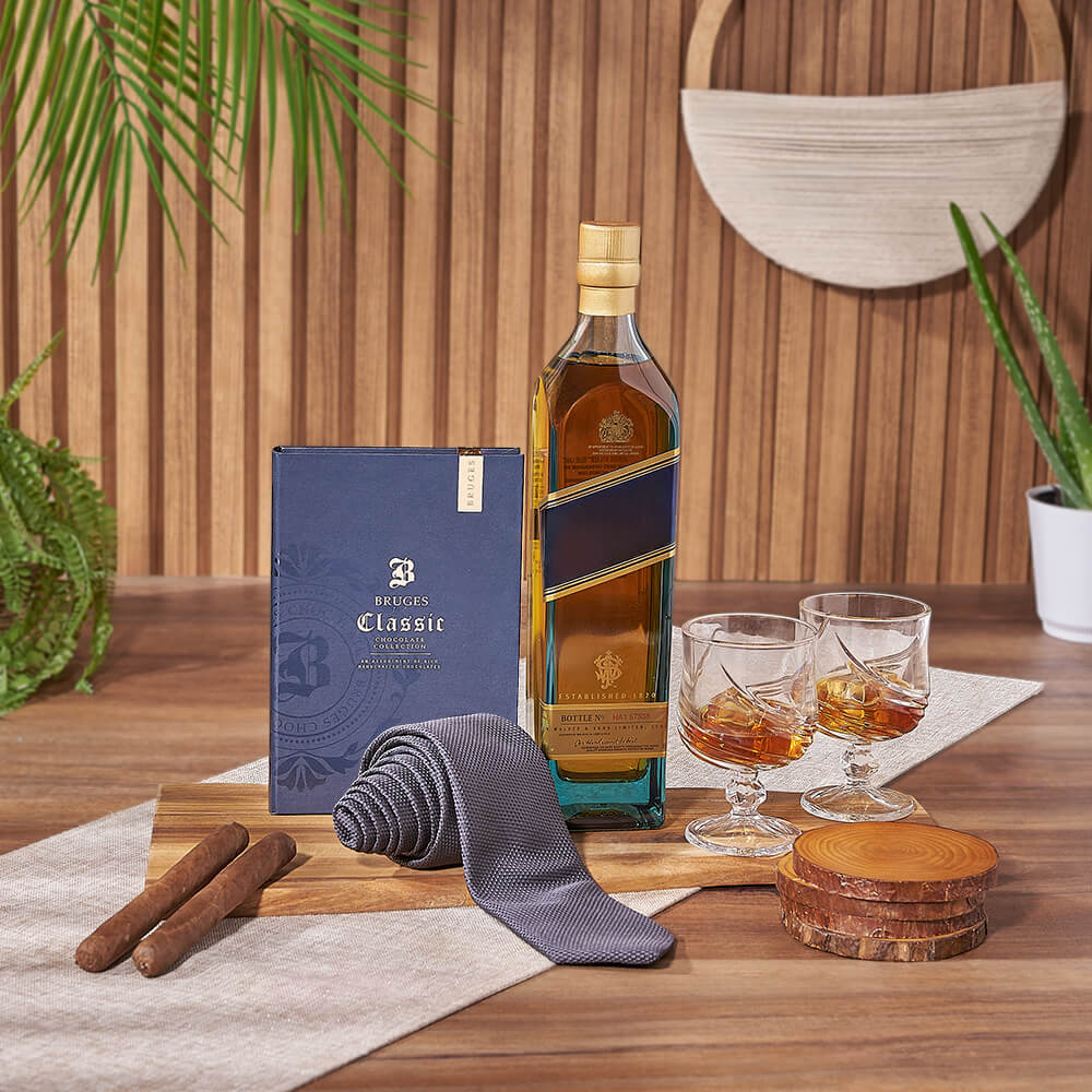 Executive Spirits & Cigar Gift, liquor gift, liquor, cigar gift, cigar, Chicago delivery