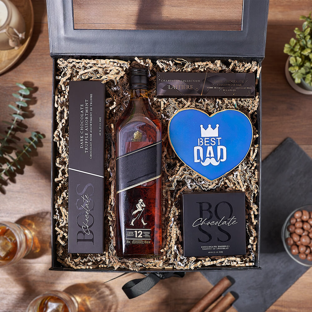 Father’s Day Spirits &amp; Sweets Box – Chicago baskets – Chicago delivery