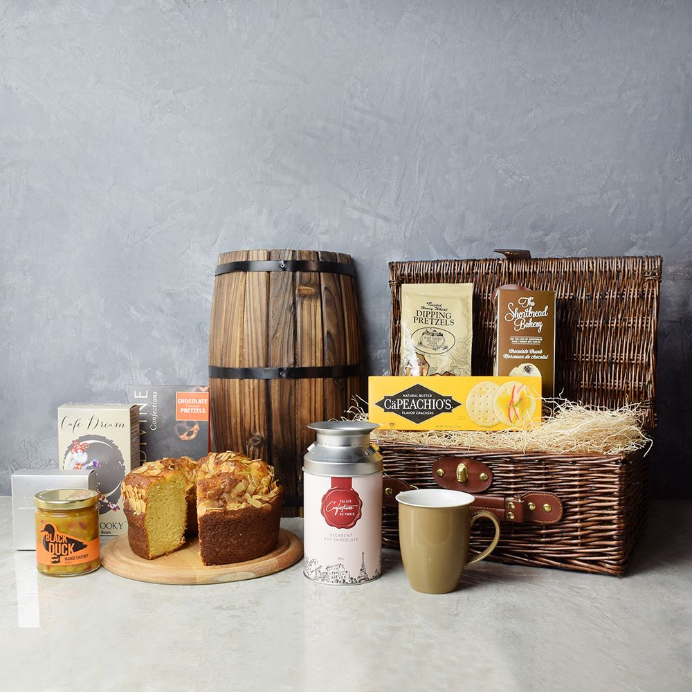 Gourmet Chutney &amp; Chocolate Set from Chicago Baskets - Bakery Gift Basket - Chicago Delivery.