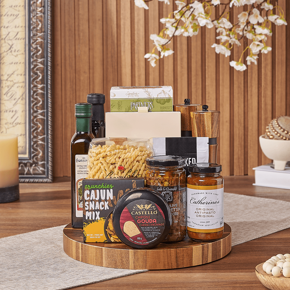 Custom New Year's Gift Baskets - Halal Pasta Gift Board