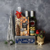 Happy Holidays Beer & Snacks Gift Basket from Chicago Baskets - Beer Gift Set - Chicago Delivery.