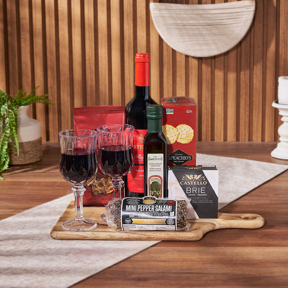 Love for Wine &amp; Cheese Board, wine gift, wine, cheese gift, cheese, charcuterie gift, charcuterie, Chicago delivery