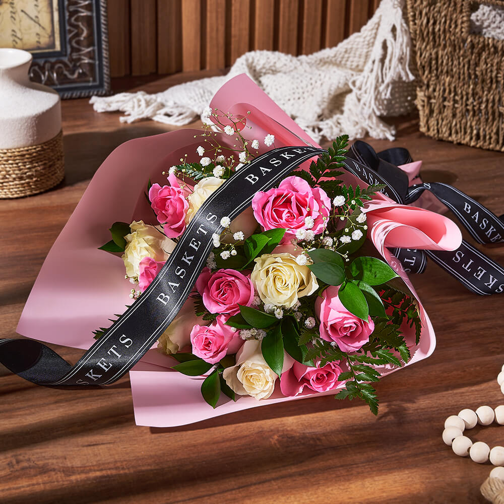 Lovely Rose Bouquet, flower gift, flower, rose gift, rose, bouquet gift, bouquet, Chicago delivery