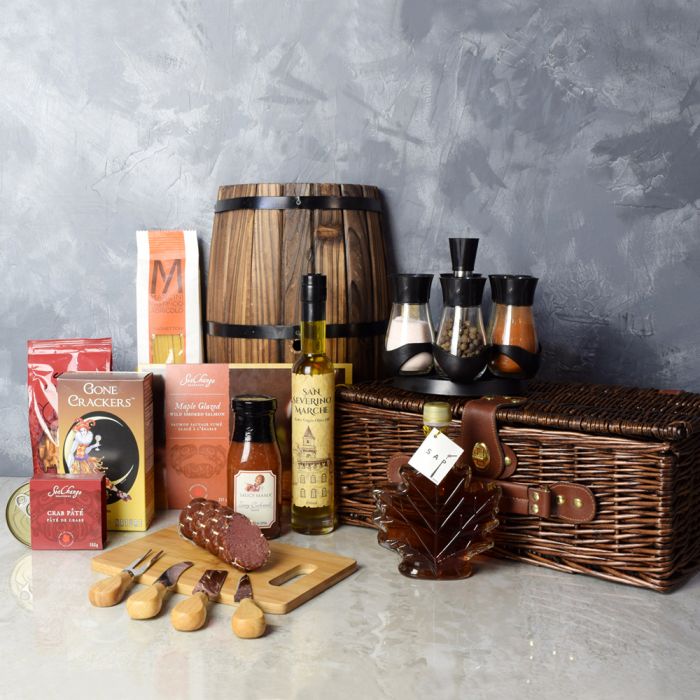 Mediterranean Feast Gourmet Gift Set from Chicago Baskets - Gourmet Gift Basket - Chicago Delivery