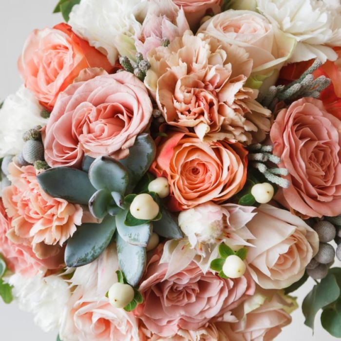 Muted Pastels from Chicago Baskets - Flower Gift Basket - Chicago Delivery