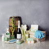 Sandalwood & Eucalyptus Spa Gift Crate from Chicago Baskets - Champagne Gift Set - Chicago Delivery.