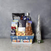 Santa`s Reindeer & Liquor Gift Set from Chicago Baskets - Liquor Gift Basket - Chicago Delivery