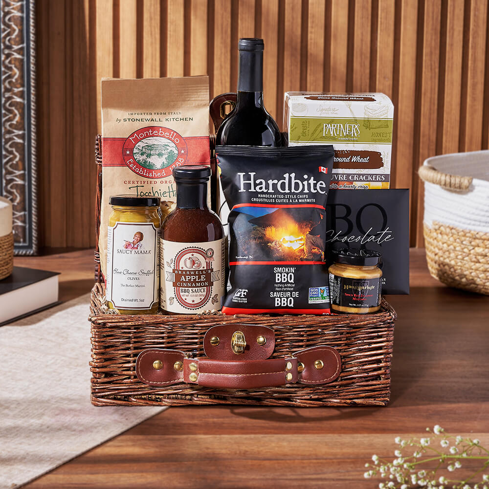 A gourmet gift, the Savory Supper &amp; Wine Set is a sophisticated way to celebrate any occasion from Chicago basket to Chicago delivery 