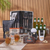 Smokin’ BBQ Grill Gift Set with Beer, grill gift, grill, beer gift, beer, bbq gift, bbq, Chicago delivery