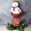 Snowman & Gourmet Chocolates Gift Set from Chicago Baskets - Christmas Gift Basket - Chicago Delivery