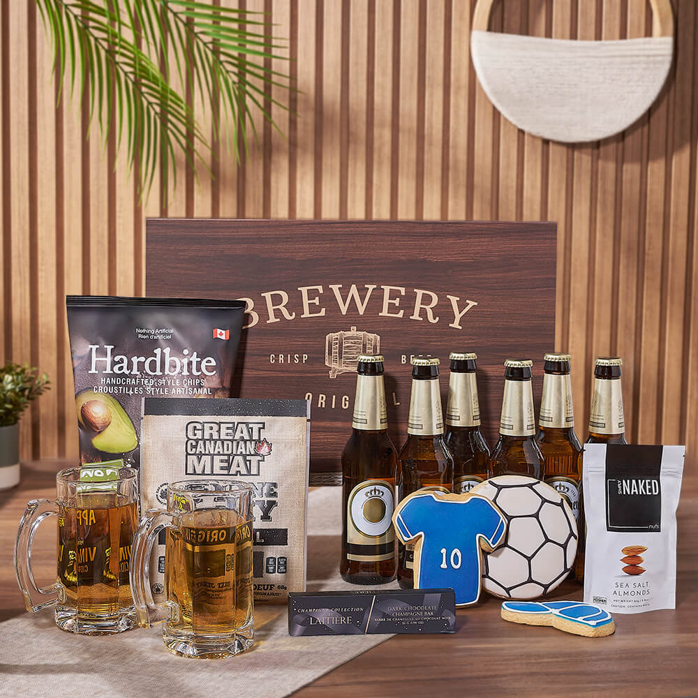 Sports Fan & Beer Gift Set – Chicago baskets – Chicago Delivery