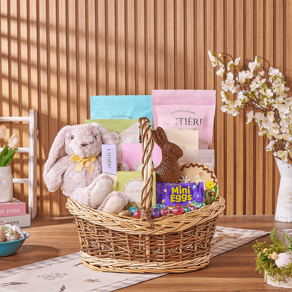Sweet Easter Gift Basket, easter gift, easter, chocolate gift, chocolate, easter basket, Chicago delivery