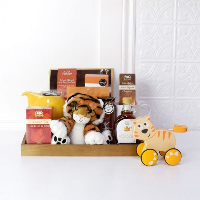Sweet Little Gestures Baby Gift Basket From Chicago Baskets - Baby Gift Set - Chicago Delivery
