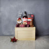 Sweet Treats & Liquor Gift Set From Chicago Baskets - Liquor Gift Basket - Chicago Delivery.