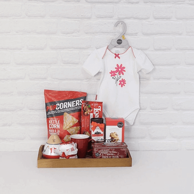 The New Parents Snack Platter From Chicago Baskets - Baby Gift Set - Chicago Delivery