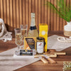 Toast to Meat & Cheese Champagne Basket from Chicago Baskets - Champagne Gift Set - Chicago Delivery.