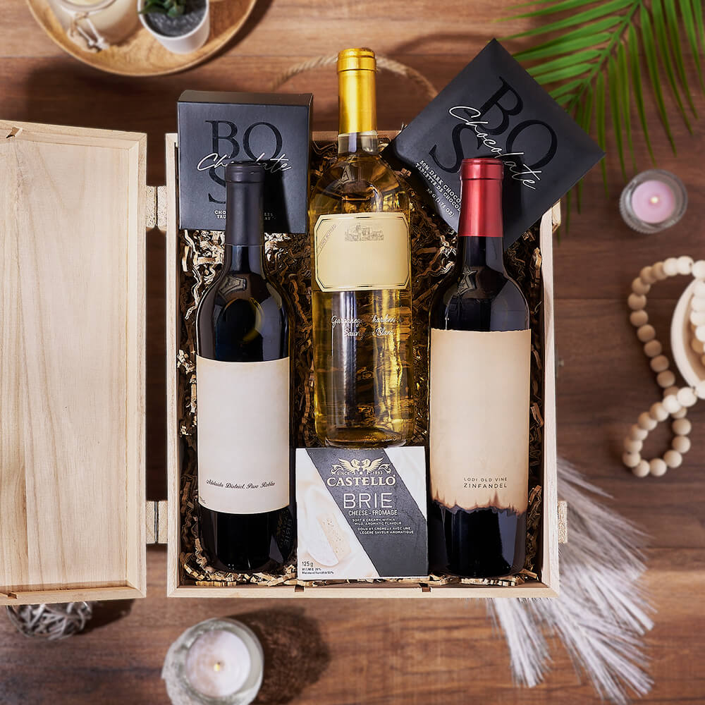 Corporate gift basket for professional delivery across Illinois