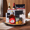 Wine & Cheese Platter Gift Set from Chicago Baskets - Wine Gift Basket - Chicago Delivery.