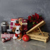 Yuletide Snacking Basket From Chicago Baskets - Christmas Gift Set - Chicago Delivery.