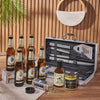 Zesty Barbeque Grill Gift Set with Beer from Chicago Baskets - Beer Gift Basket - Chicago Delivery.